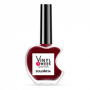 Solomeya   One Week Vinyl Polish Candy Apple 15, 13ml