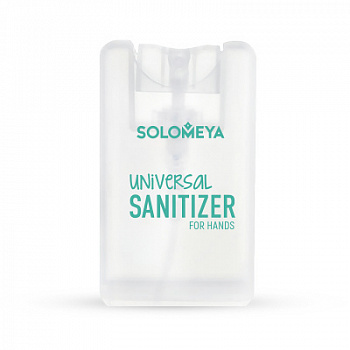 Solomeya Universal Sanitizer Spray for hands «Aloe»  20 ml