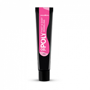 Solomeya Polygel Fast & Easy Modeling Pink PG03 15 ml